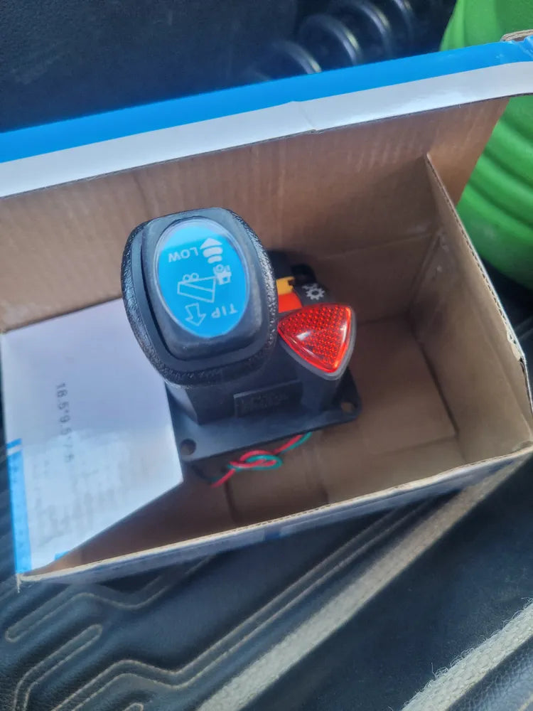 Joystick Para Caçamba Basculante Duplo Comando Contran 563Joystick Para Caçamba Basculante Duplo Comando Contran