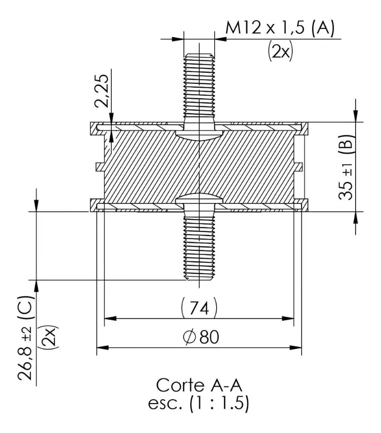 Kit 4 Coxim Do Reservatório Hidráulico